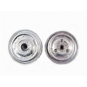 King Tiger - Metal roadwheels, set with ball bearings for HL plastic hull or Mato Metall hull