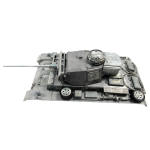 Panzer III - full metal upper hull with servo recoil unit and servo elevation unit