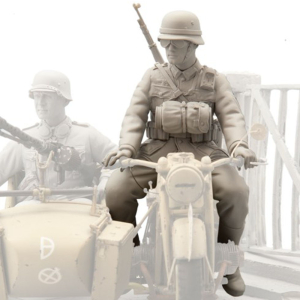 SOL - 1/16 Motard pour la Zündapp KS-750 pour sidecar, model kit SOL (2 variantes)