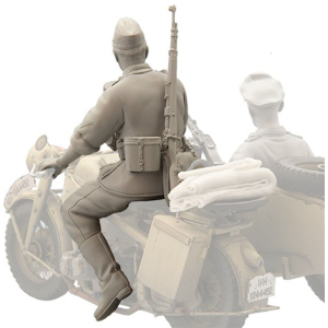 SOL - 1/16 Motard pour la Zündapp KS-750 pour sidecar, model kit SOL (2 variantes)