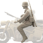 SOL - 1/16 Motard pour la Zündapp KS-750 pour sidecar, model kit SOL (2 variantes)
