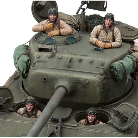 Kit Maquette 1/16 US Army Tank Riders – 10 Figurines En Résine, Non Peintes, Pour Passionnés De Modélisme !
