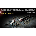 PUMA - Swing shaft of metal for Sd. Kfz. 234/2, upgrade kit in 1/16 