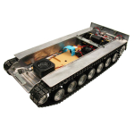 Leopard 2A6 - chassis inférieur full métal avec barres de torsion, kit complet