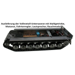 Leopard 2A6 - full metal lower hull with torsion bares, complete kit