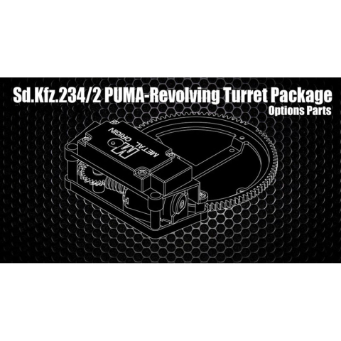 PUMA - Unité de tourelle pour Sd. Kfz. 234/2, upgrade kit en 1/16 