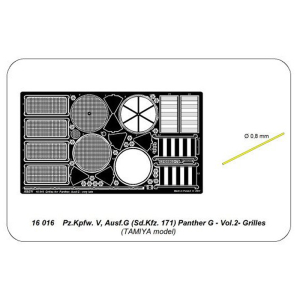 ABER - Panther G/Jagdpanther, Grilles...