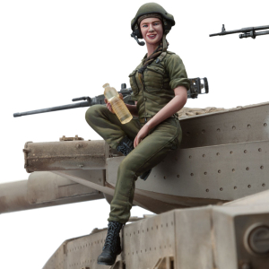 SOL - 1/16 IDF Merkava weibliche Panzerschützin 1