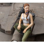 SOL - 1/16 IDF Merkava weibliche Panzerfigur 2