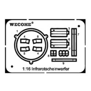 WECOHE - Fine Line, 1:16 IR-Illuminateur