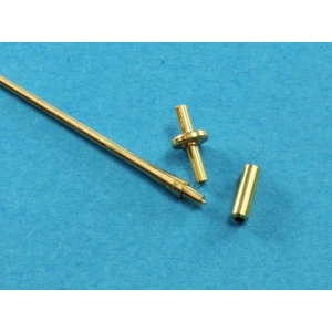 ABER - brass star antenna 1,8m for all tanks 1/16