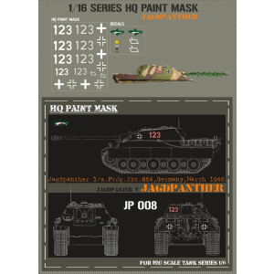 Jagdpanther 1. sPzJgAbt. 654, Germany, March 1945, 1/16