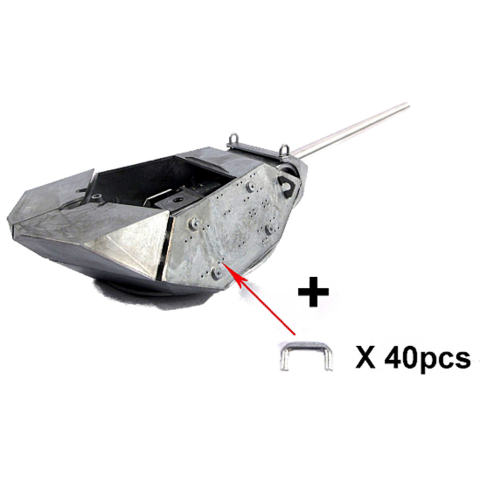 Sherman M10 - metal turret and gun with servos for recoil/elevation Matotoys