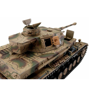 Metal Edition:Taigen V2  360° 2.4 GHz PANZER IV F2/g AIRBRUSH +  recoil unit + metal hull/turret + HQ metal tracks/wheels + wooden box