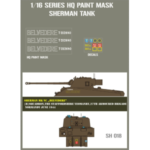 Sherman MK VC "Belvedere" |B| Squadron, The...