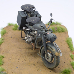 SOL - 1/16 Zündapp KS 750 sans mottard, model kit