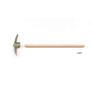 Pick axe with wood handle, high quality in 1/16  