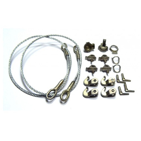 Leopard 2 - HQ Kit complet (22 pcs) détails en nickel argenté