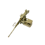Browning-MG of nickel silver, HQ in 1:16