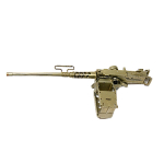 Browning-MG of nickel silver, HQ in 1:16
