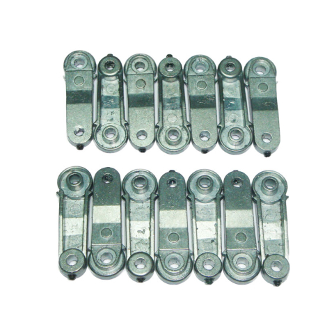 Leopard 2 A6 - metal suspension arms for plastic hull/metal wheels