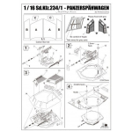 " 2 cm FLAK - upgrade kit pour PUMA Sd.Kfz.234/1