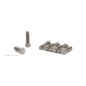 Schrauben M1.2 x 4 mm aus Stahl, 20 Stück