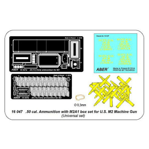 ABER - Munitionskiste M2A1 mit 50 Kal. Munition für MG M2