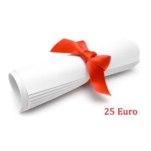 25 EURO Gift Coupon
