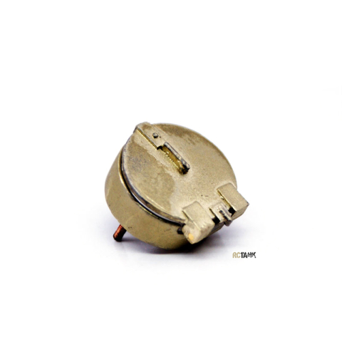 Leopard 1 - Logement interphone arrière, 2 parties, HQ en argent nickel en 1:16