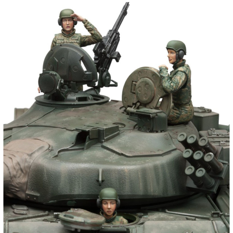 SOL - 1/16 UdSSR weibliche Panzerbesatzung, 3 Figuren