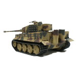 Tiger I 1/16 - Taigen V2 Platine 2.4 Ghz - 360° full option + Taigen BB und Rohrrückzug + neueste 4.1 Stahlgetriebe + Rauch & Sound