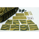 Taigen StuG III avec tabliers, version camouflage, edition métal 1:16 avec unité de tir BB et platine V3