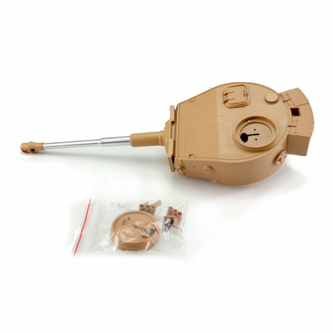 Tiger I - plastic turret early version incl. BB shoot and...