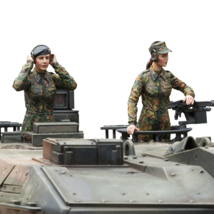 SOL - 1/16 Dt. Bundeswehr female tank crew, 2 figures