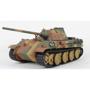 Taigen V3 - 1:16 Panther F + 360° Metallturm und Wanne+ Metall Edition + Taigen Rohrrückzug + 4.1 Stahlgetriebe