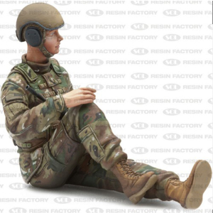 SOL - 1/16 U.S.Army female tank gunner