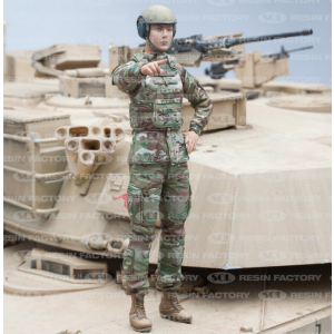 SOL - 1/16 U.S. Army female tank commander