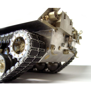 Tamiya Leopard 1A4 - Unterwanne aus Aluminium in 1:16 