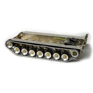 Tamiya Leopard 1A4 - Unterwanne aus Aluminium in 1:16