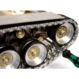 Tamiya Leopard 1A4 - Unterwanne aus Aluminium in 1:16