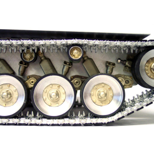 Tamiya Leopard 1A4 - Unterwanne aus Aluminium in 1:16