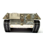 Tamiya Leopard 1A4 - Unterwanne aus Aluminium in 1:16 