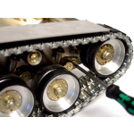 Tamiya Leopard 1A4 - Unterwanne aus Aluminium in 1:16