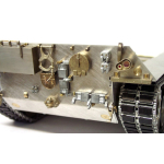 Tamiya Leopard 1A4 - Unterwanne aus Aluminium in 1:16