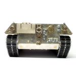 Tamiya Leopard 1A4 - Unterwanne aus Aluminium in 1:16