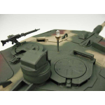 Metalledition V3 LEOPARD 2A6 IR/Rohrrückzug 1:16 - 2.4 GHz mit Metallwanne/Turm + Metallketten + Antriebs-/Leiträder aus Metall + Metalllaufrollen + Stahlgetriebe