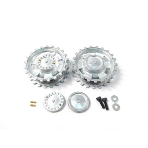 Panzer III / StuG III - Metal tracks and sprocket + Idler wheels