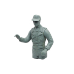 Figure in 1/16 - German Tank Commander, made of plastic by Heng Long