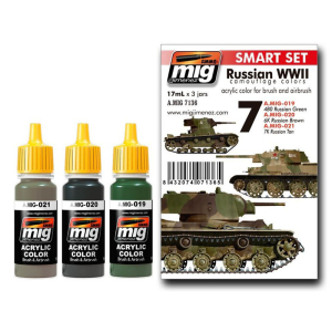 Painting kit Russian WWII, content 51 ml